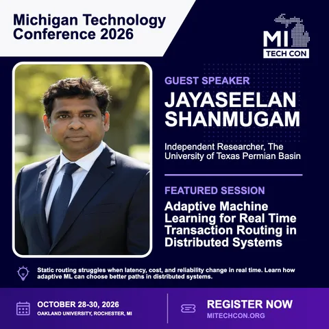 Jayaseelan Shanmugam - Adaptive Machine Learning for Real Time Transaction Routing in Distributed Systems