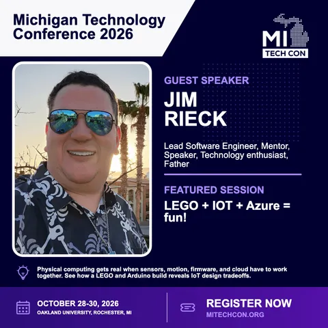 Jim Rieck - LEGO + IOT + Azure = fun!