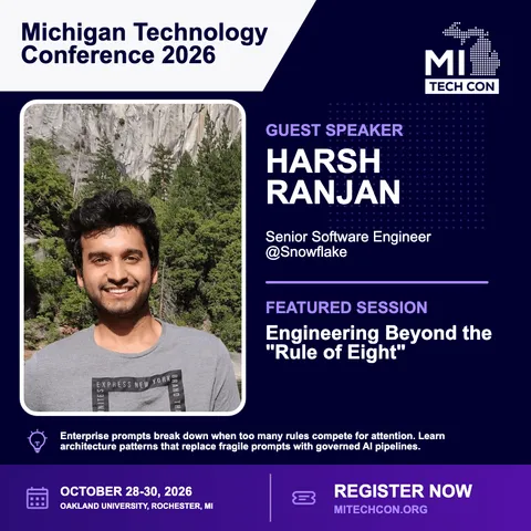 Harsh Ranjan - Engineering Beyond the "Rule of Eight"