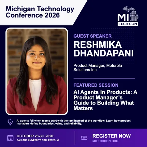 Reshmika Dhandapani - AI Agents in Products: A Product Manager’s Guide to Building What Matters