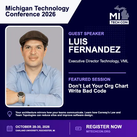 Luis Fernandez - Don’t Let Your Org Chart Write Bad Code
