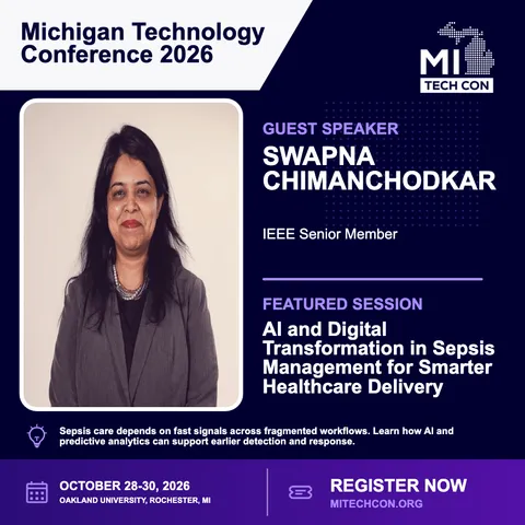 Swapna Chimanchodkar - AI and Digital Transformation in Sepsis Management for Smarter Healthcare Delivery