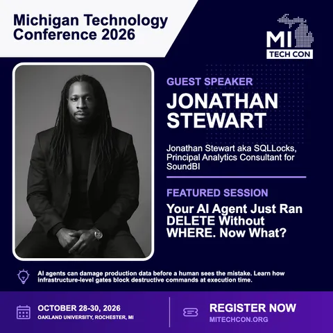 Jonathan Stewart - Your AI Agent Just Ran DELETE Without WHERE. Now What?