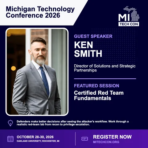 Ken Smith - Certified Red Team Fundamentals
