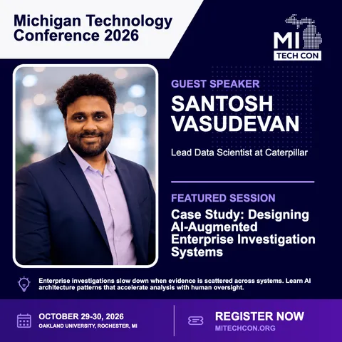 Santosh Vasudevan - Case Study: Designing AI-Augmented Enterprise Investigation Systems