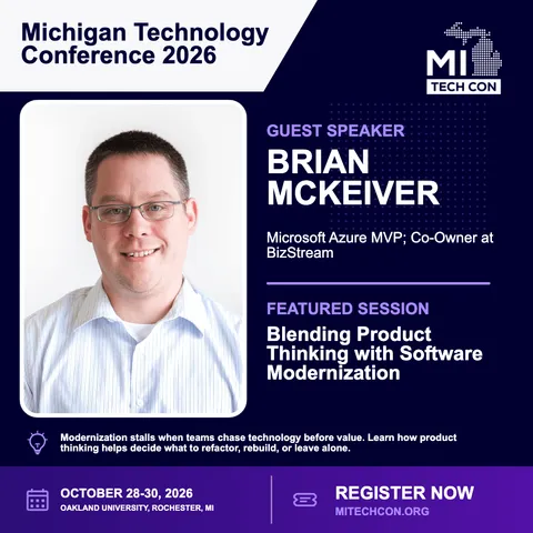 Brian McKeiver - Blending Product Thinking with Software Modernization