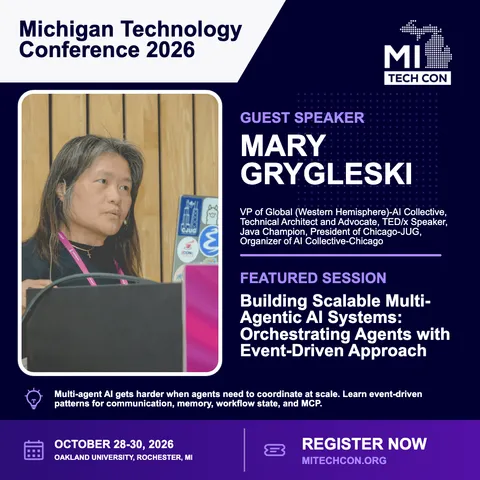 Mary Grygleski - Building Scalable Multi-Agentic AI Systems: Orchestrating Agents with Event-Driven Approach
