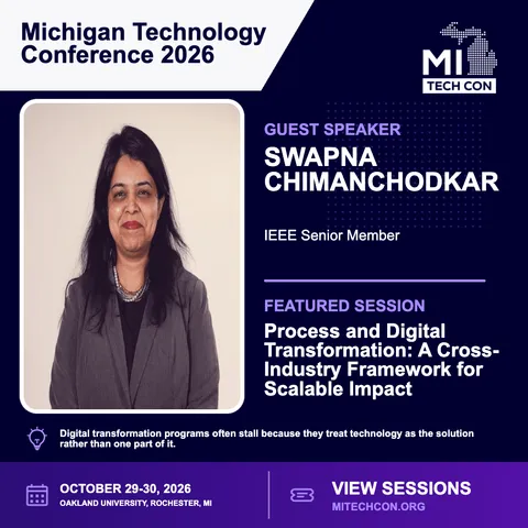 Swapna Chimanchodkar - Process and Digital Transformation: A Cross-Industry Framework for Scalable Impact